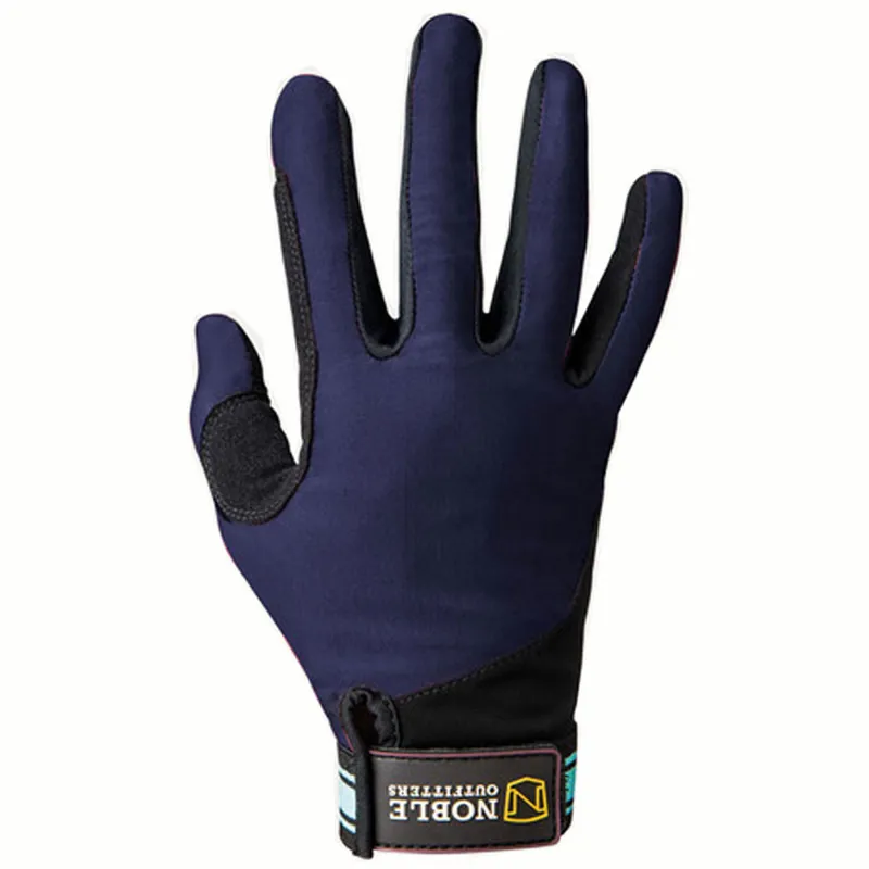 Noble Perfect Fit Riding Gloves Black Redpost Equestrian