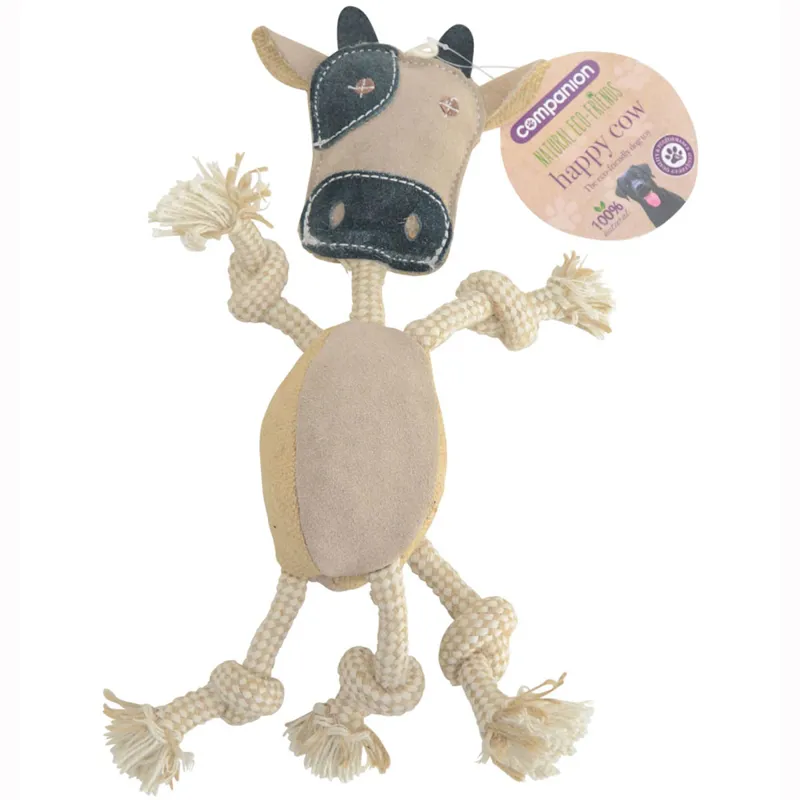 Companion Eco-Friendly Dog Toy - Happy Cow