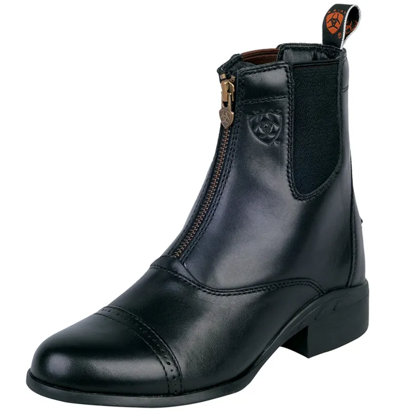 Ariat Heritage III Zip Womens Short Boot - Black