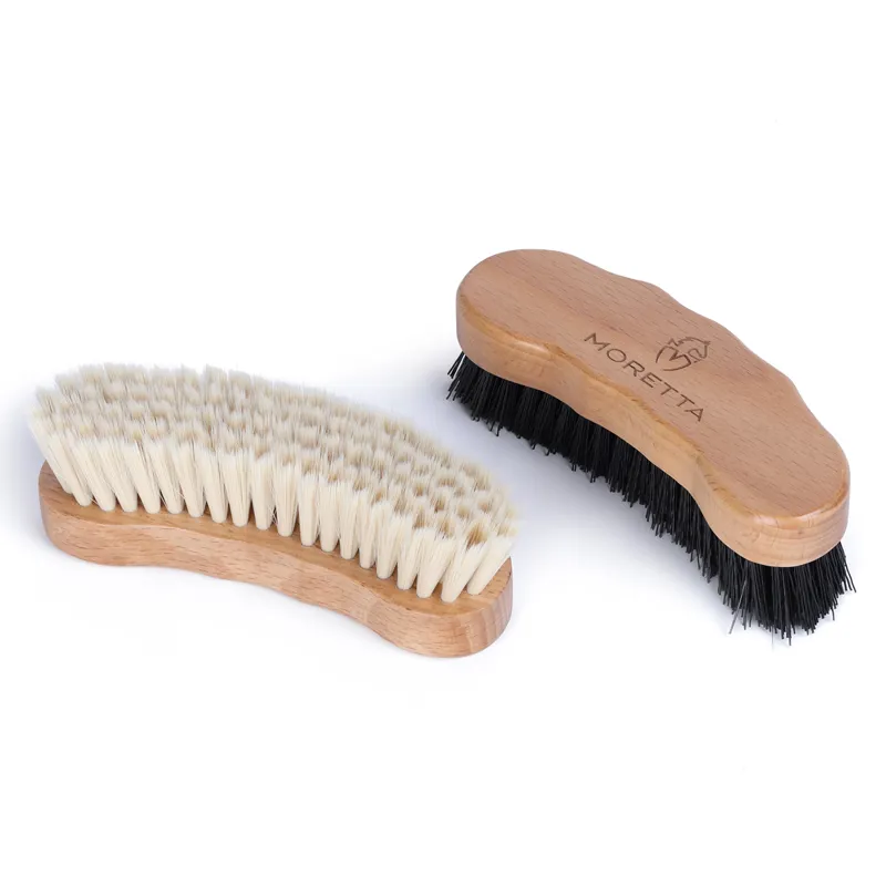 Moretta Two-Piece Shoe Brush Set