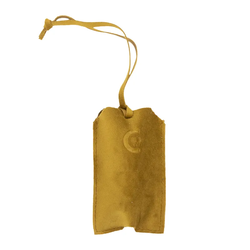 Kentucky Velvet Dog Pocket Poop Bag Holder - Mustard-1