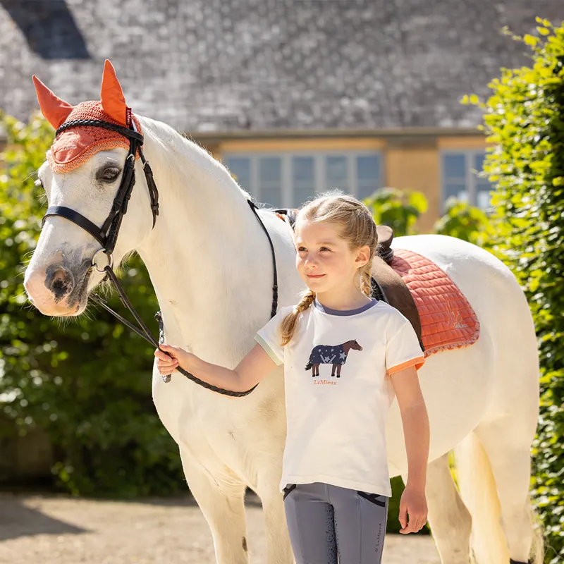 LeMieux Mini Alex Junior Tee - Ecru-4