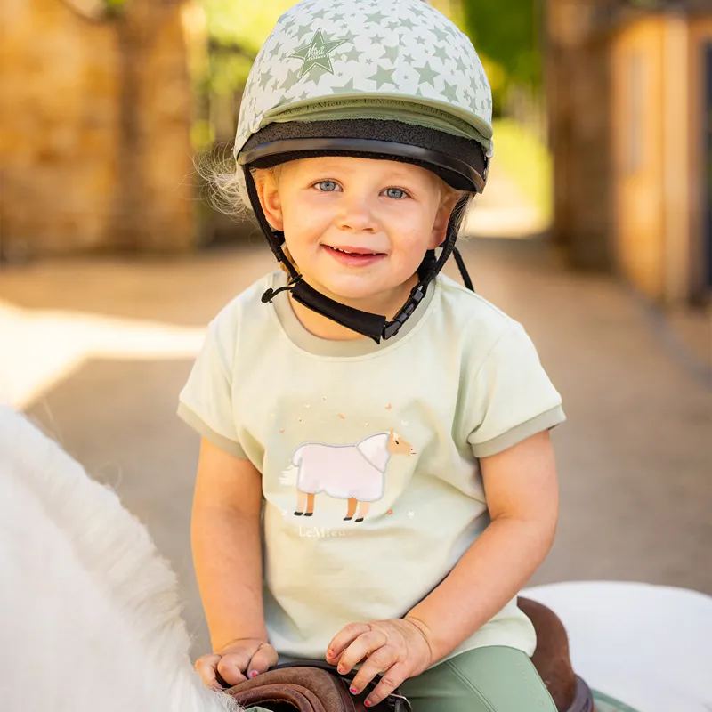 LeMieux Mini Alex Junior Tee - Pistachio-4