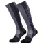 LeMieux Silicone Performance Adults Tall Riding Socks - Jay Blue