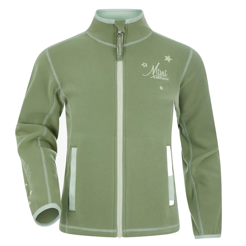 LeMieux Mini Mari Zip Through Junior Sweatshirt - Thyme