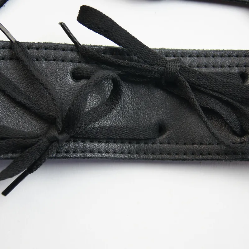 The Riding Academy Leather Full Chaps - Black - Medium-5