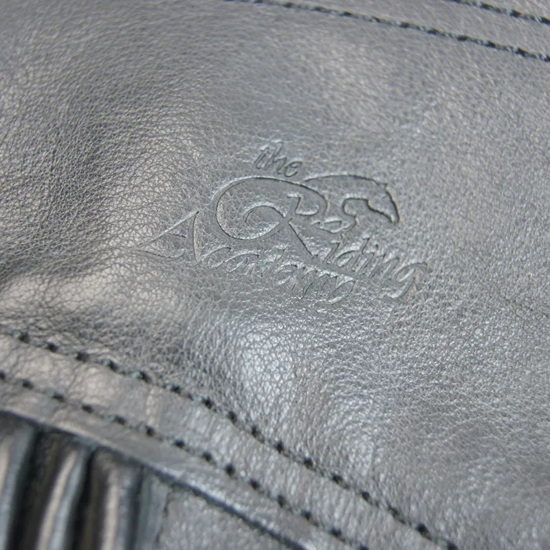 The Riding Academy Leather Full Chaps - Black - Medium-2