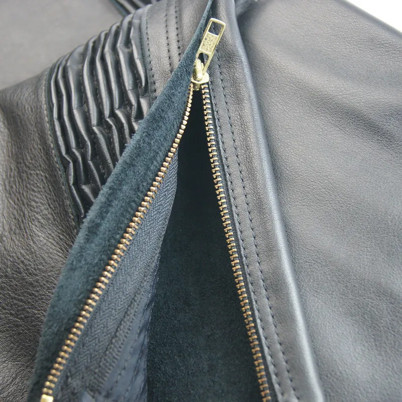 The Riding Academy Leather Full Chaps - Black - Medium-1