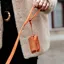 Kentucky Velvet Dog Pocket Poop Bag Holder - Orange