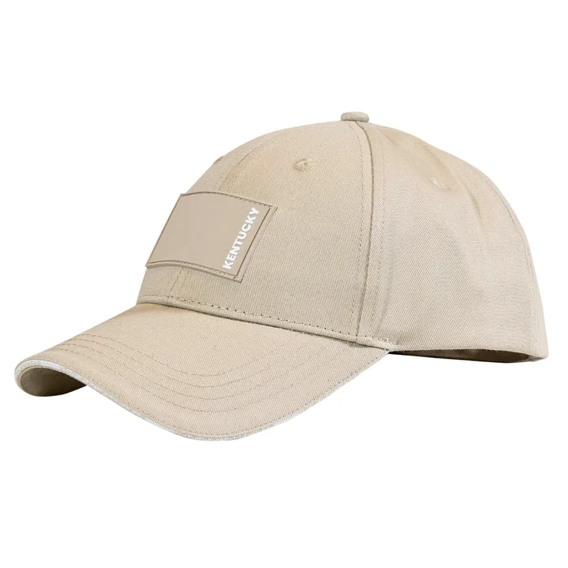 Kentucky Rubber Logo Baseball Cap - Beige