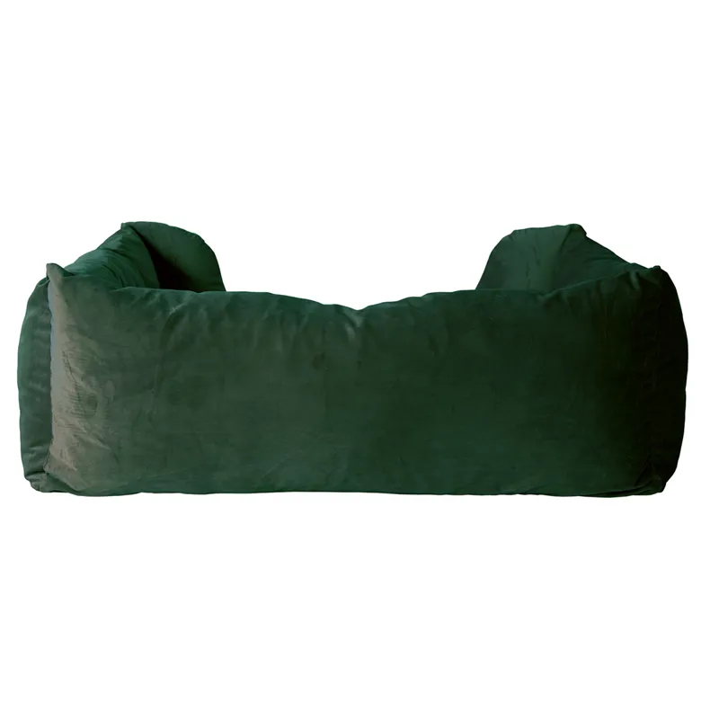 Kentucky Velvet Dog Bed - Pine Green-6