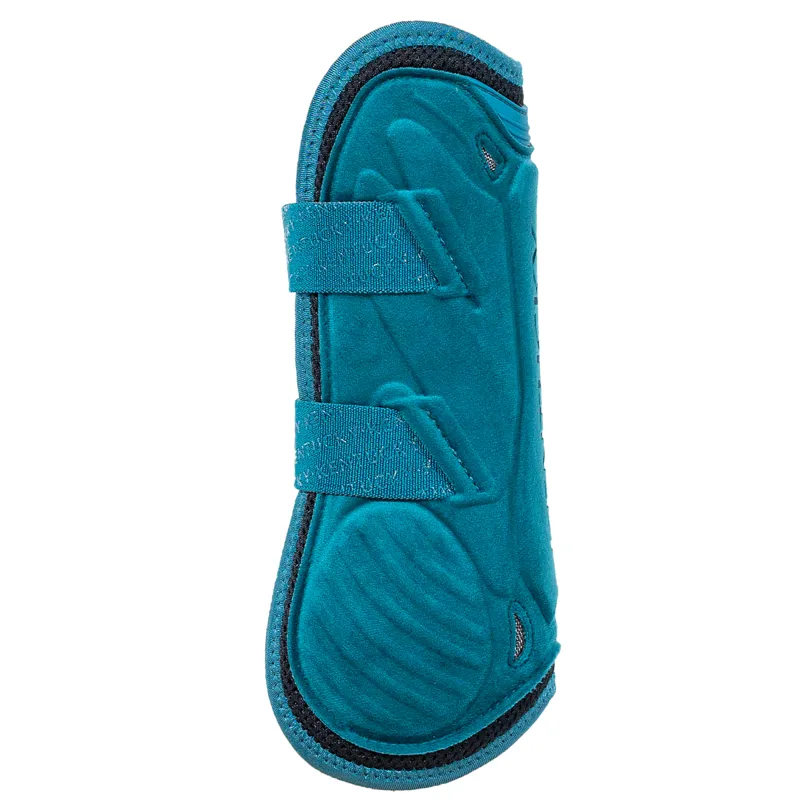 Kentucky Bamboo Shield Elastic Velvet Tendon Boots - Emerald-1