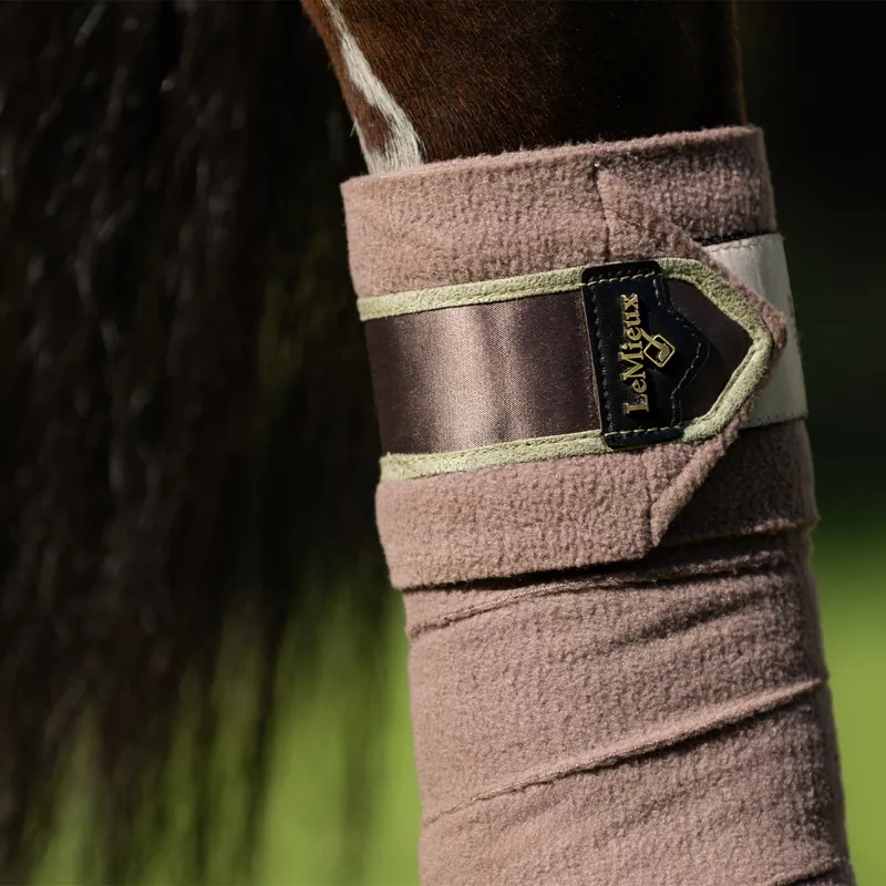 LeMieux Loire Polo Bandages - Walnut-4
