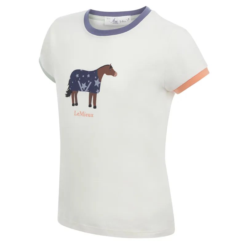 LeMieux Mini Alex Junior Tee - Ecru-2