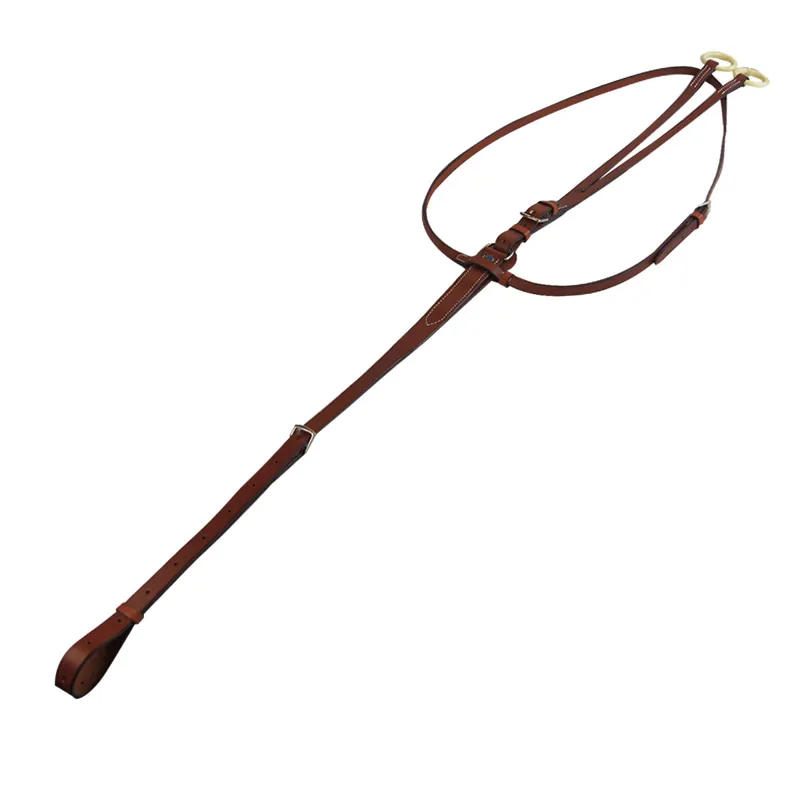 Plat De Poitrine Stubben Avec Attache Martingale De Course - Équitation
