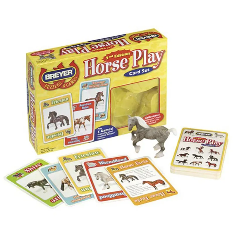 Breyer Horse Play Card Set 2nd Edition w/ Exclusive Stablemates Horse