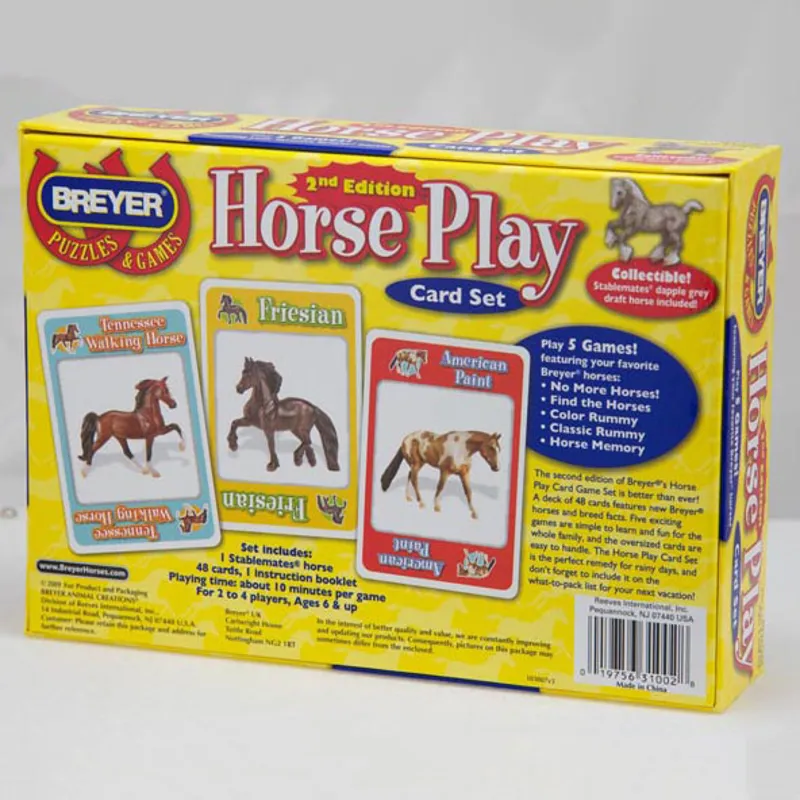 Breyer Horse Play Card Set 2nd Edition w/ Exclusive Stablemates Horse-2