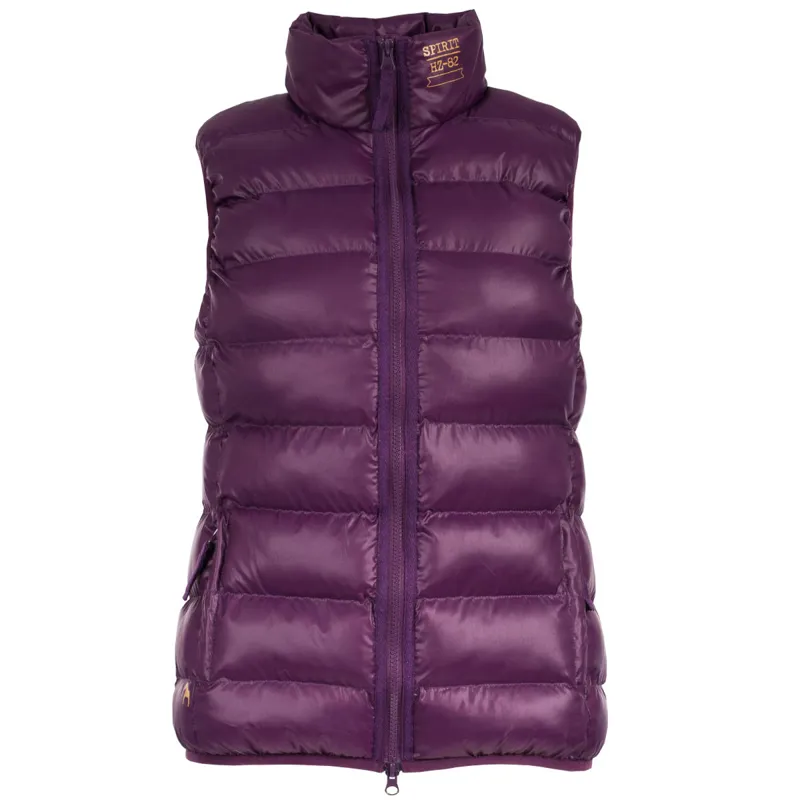 Horze Iara Ladies Padded Gilet - Purple