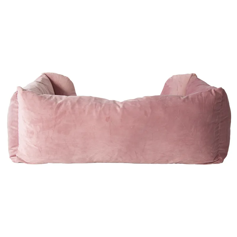 Kentucky Velvet Dog Bed - Old Rose-5