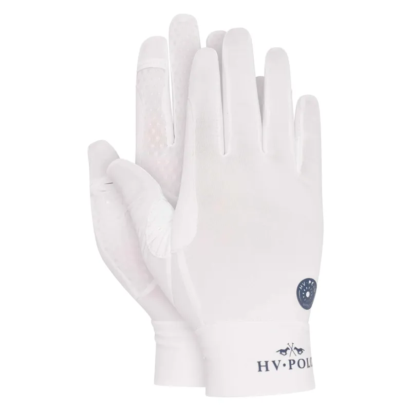 HV Polo Suzy UV Riding Gloves - White