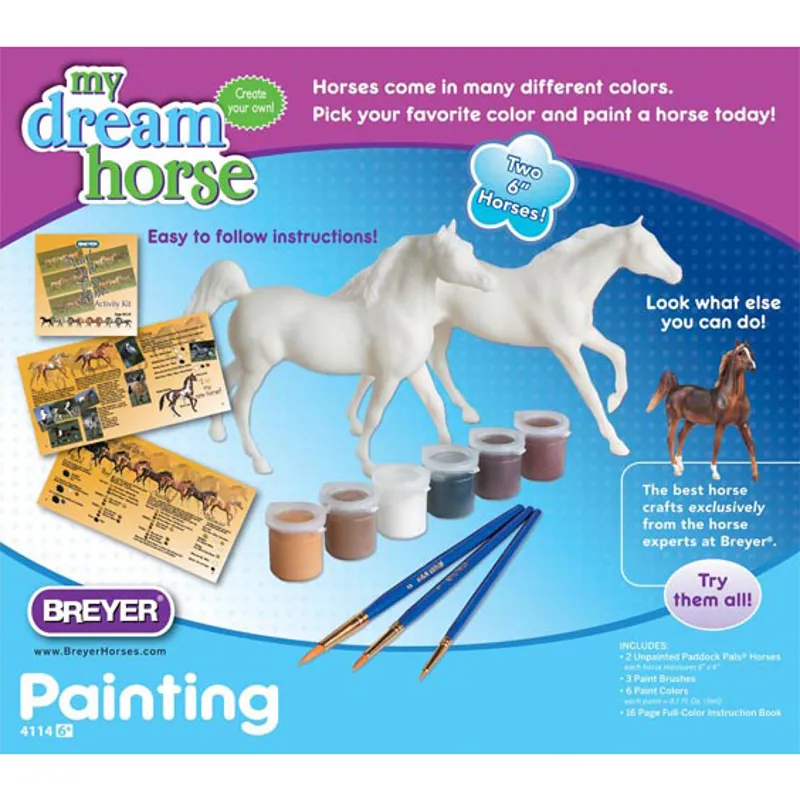 Breyer My Dream Horse Paint Your Own Horse Activity Kit Redpost