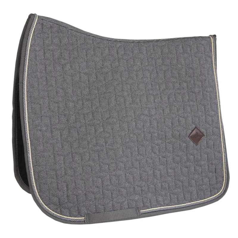 Kentucky Wool Dressage Saddlecloth - Grey