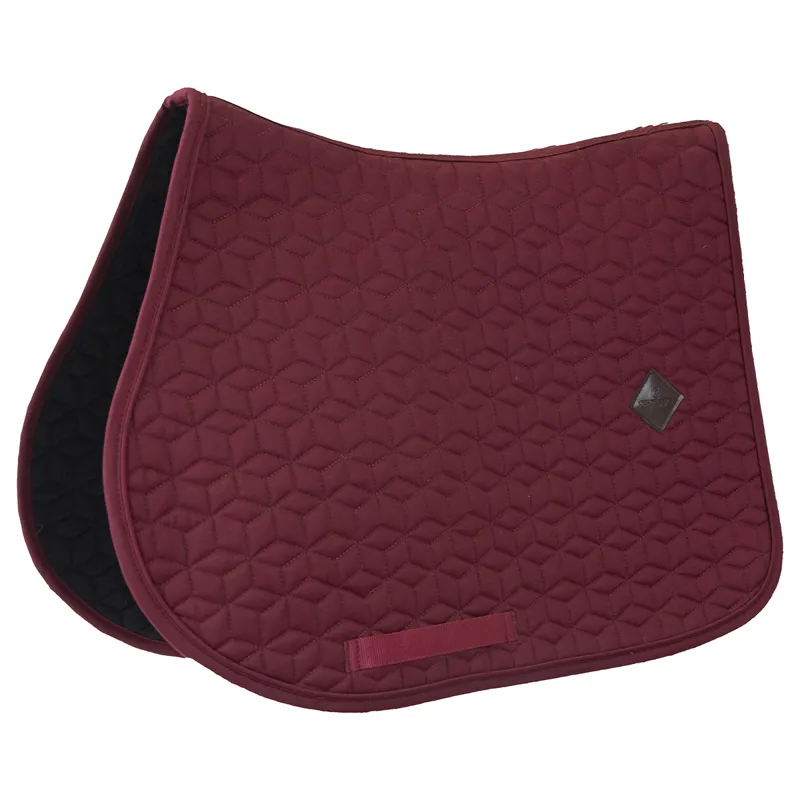 Kentucky Classic Jumping Saddlecloth - Bordeaux