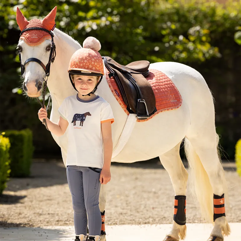 LeMieux Mini Alex Junior Tee - Ecru-5