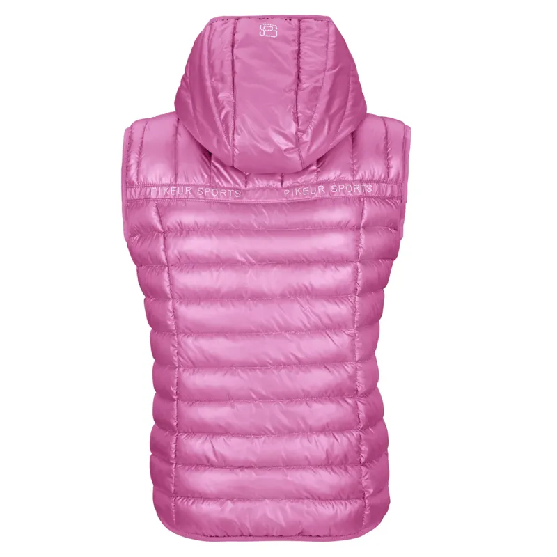 Pikeur Sports 5005 Ladies Quilted Gilet - Fresh Pink-1