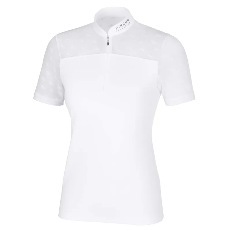 Pikeur Selection 5213 Ladies Competition Shirt - White