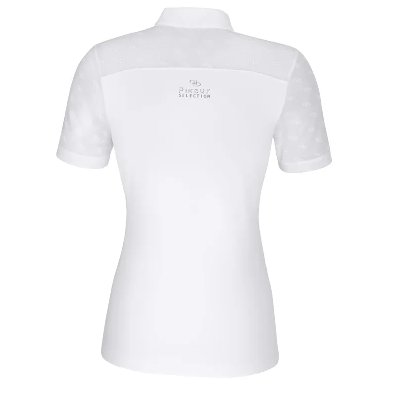 Pikeur Selection 5213 Ladies Competition Shirt - White-1