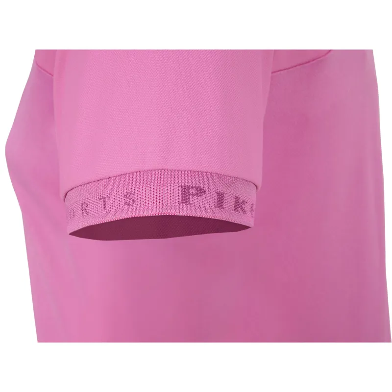 Pikeur Sports 5225 Ladies Functional Polo Shirt - Fresh Pink-1