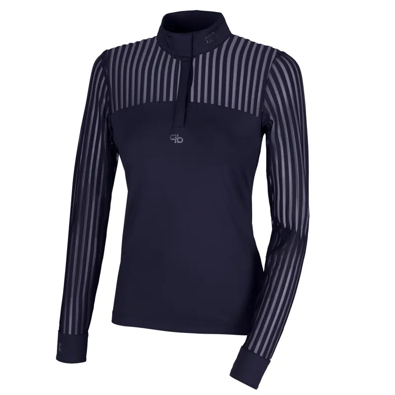 Pikeur Selection 5290 Blouse Ladies Training Shirt - Nightblue
