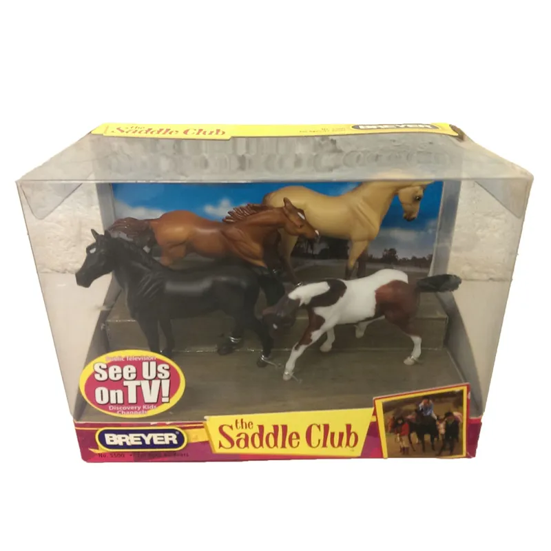 Breyer The Saddle Club Horses 4 Piece Gift Set-1