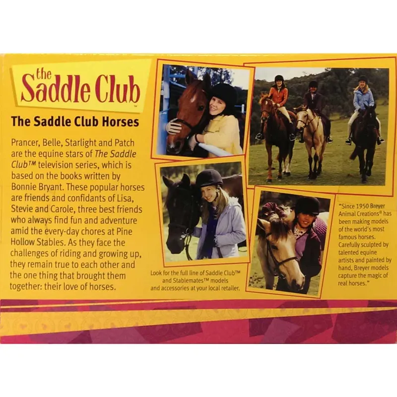 Breyer The Saddle Club Horses 4 Piece Gift Set-2