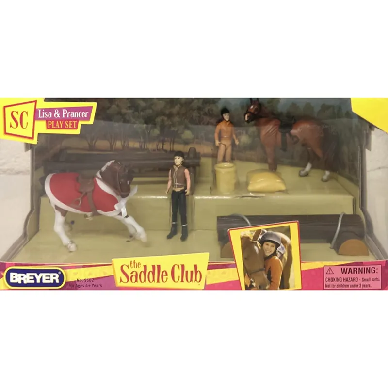Breyer The Saddle Club Lisa and Prancer Play Set