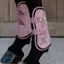 Kentucky Bamboo Shield Elastic Velvet Tendon Boots - Old Rose