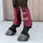 Kentucky Bamboo Shield Elastic Velvet Tendon Boots - Bordeaux