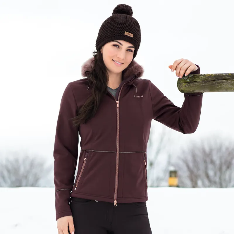 Pikeur Raja Ladies Softshell Jacket - Aubergine-1