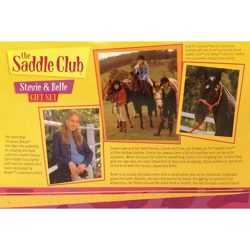 Breyer The Saddle Club Stevie and Belle Gift Set-1