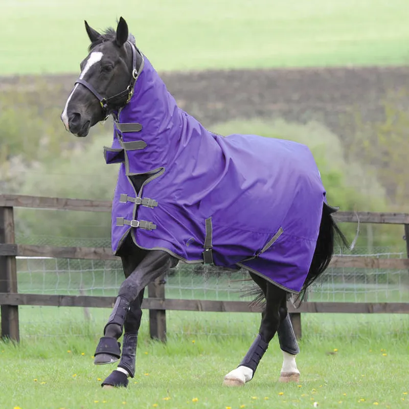 Weatherbeeta Genero 1200D Lightweight Turnout Combo Rug Purple/Grey