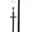 Stubben Web Reins with Leather Stops and Slide Buckle - Black