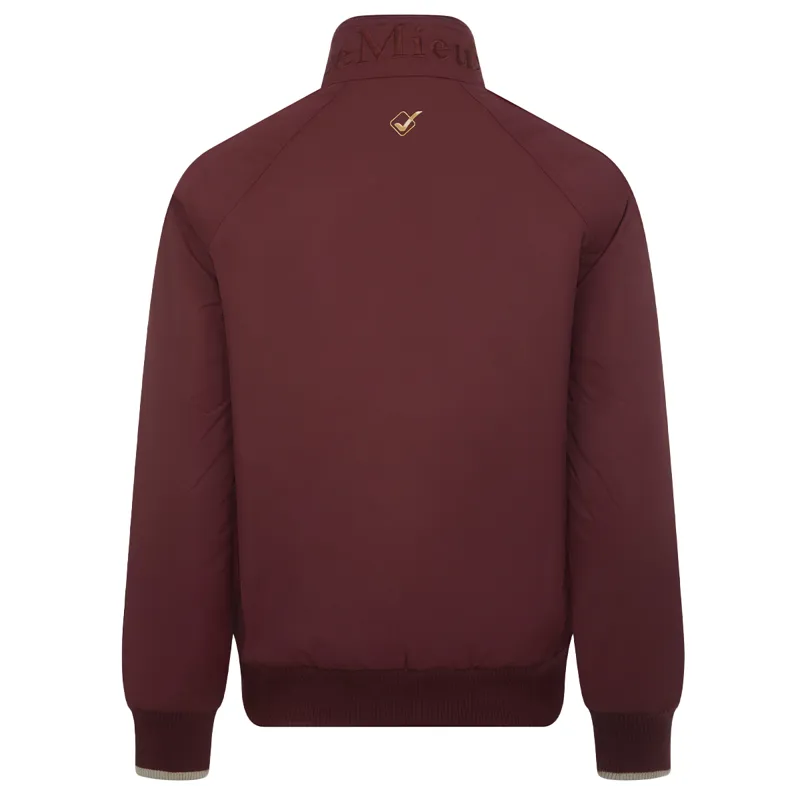 LeMieux Elite Ladies Crew Jacket - Burgundy-4