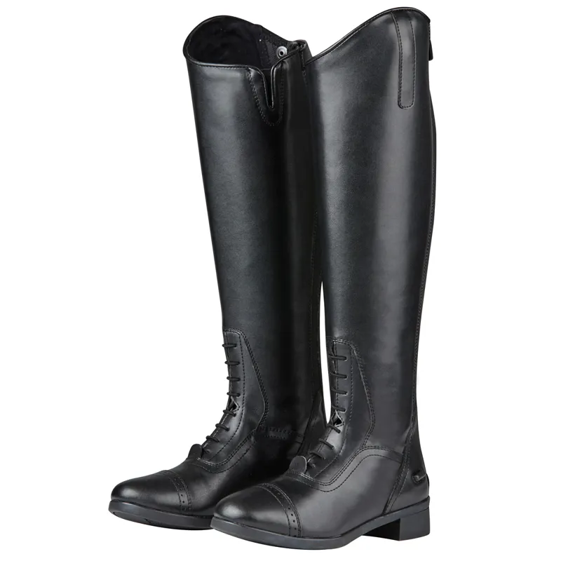 Saxon Syntovia Adults Tall Field Riding Boots - Black