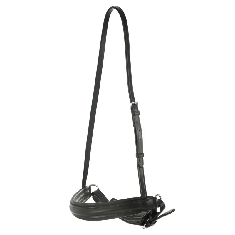 Collegiate IV Padded Crank Cavesson Noseband - Black