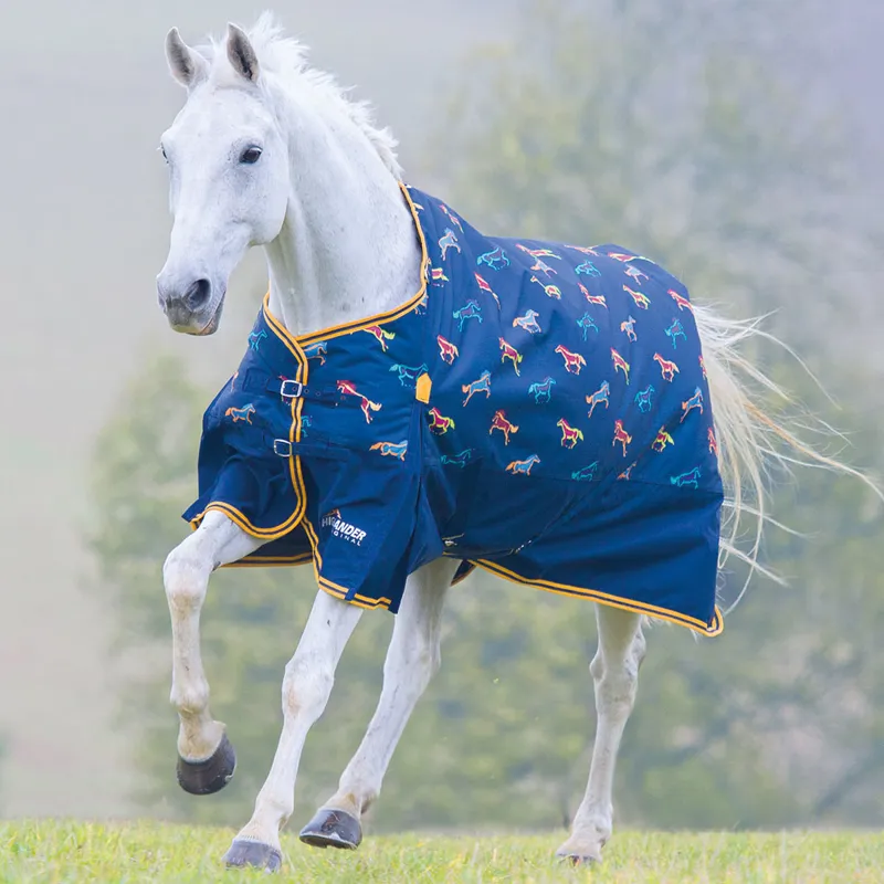 Shires Highlander Original Lite Standard Turnout Rug Horse Prin