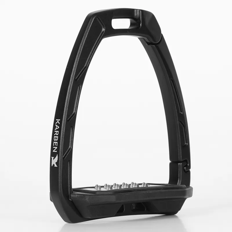Karben Ultra Grip Stirrups - Black-1