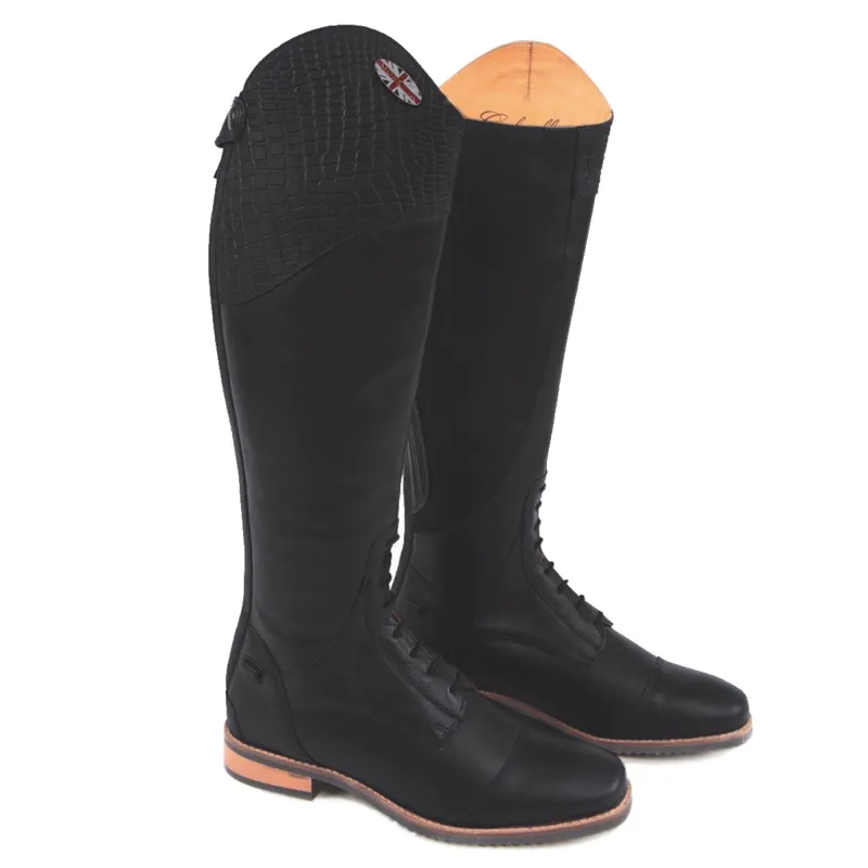 Moretta Gabriella Ladies Tall Riding Boots - Navy