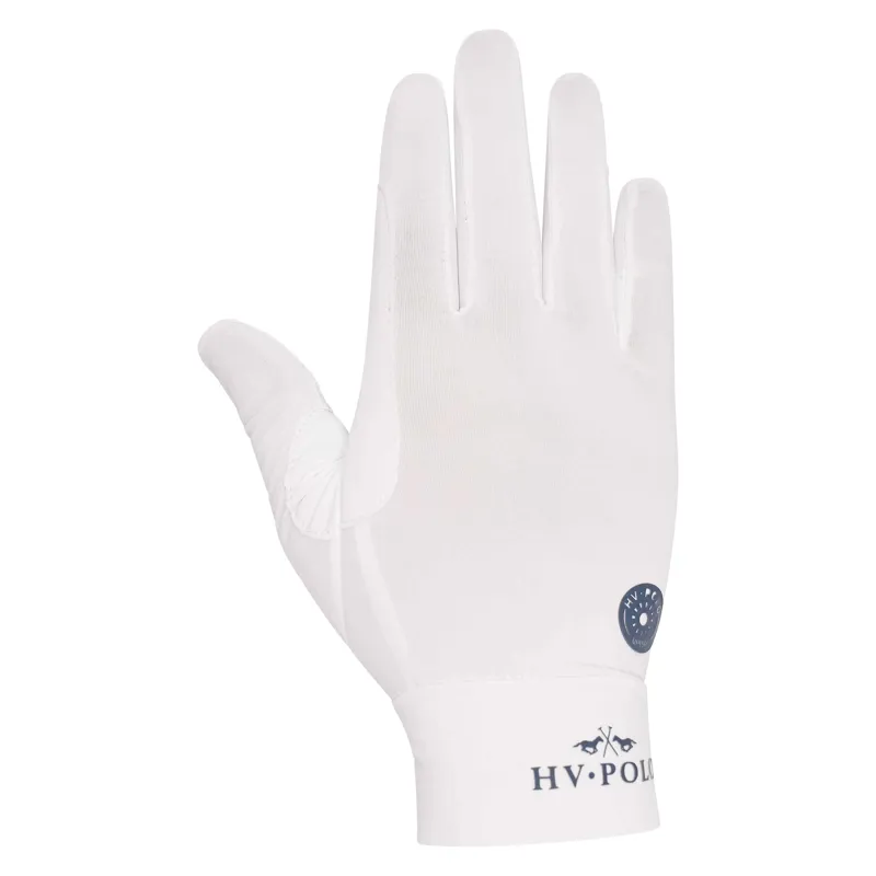 HV Polo Suzy UV Riding Gloves - White-2