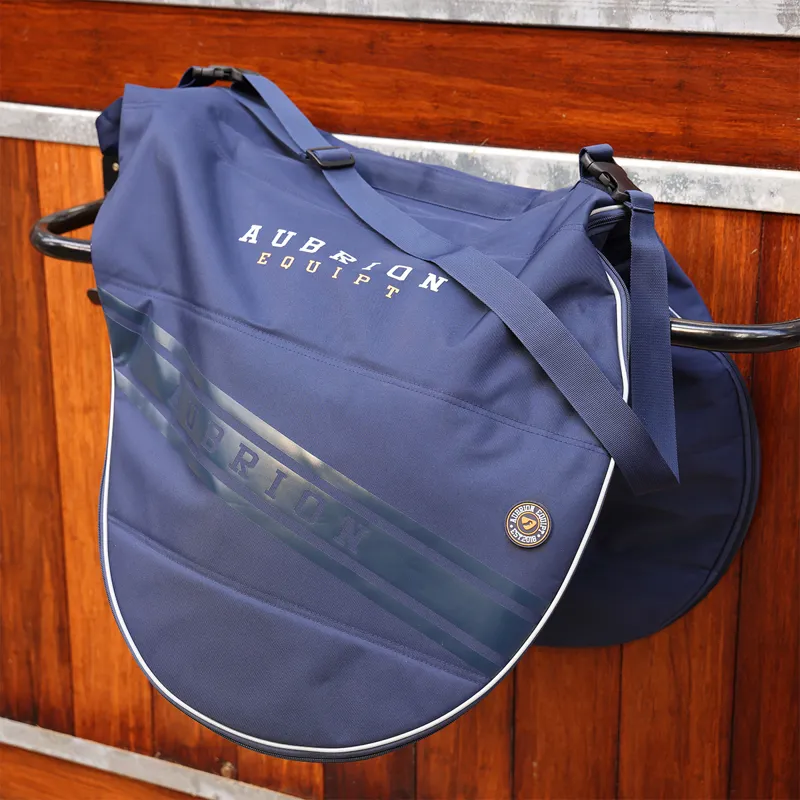 Aubrion Equipt Saddle Bag - Navy-1